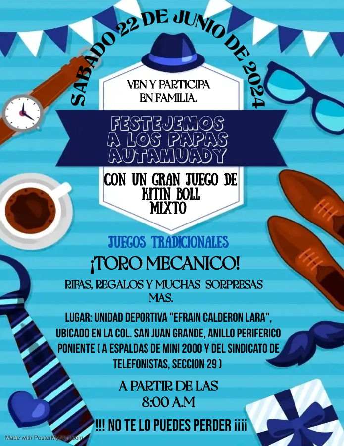 Fathers day celebration flyer - Hecho con PosterMyWall (5)