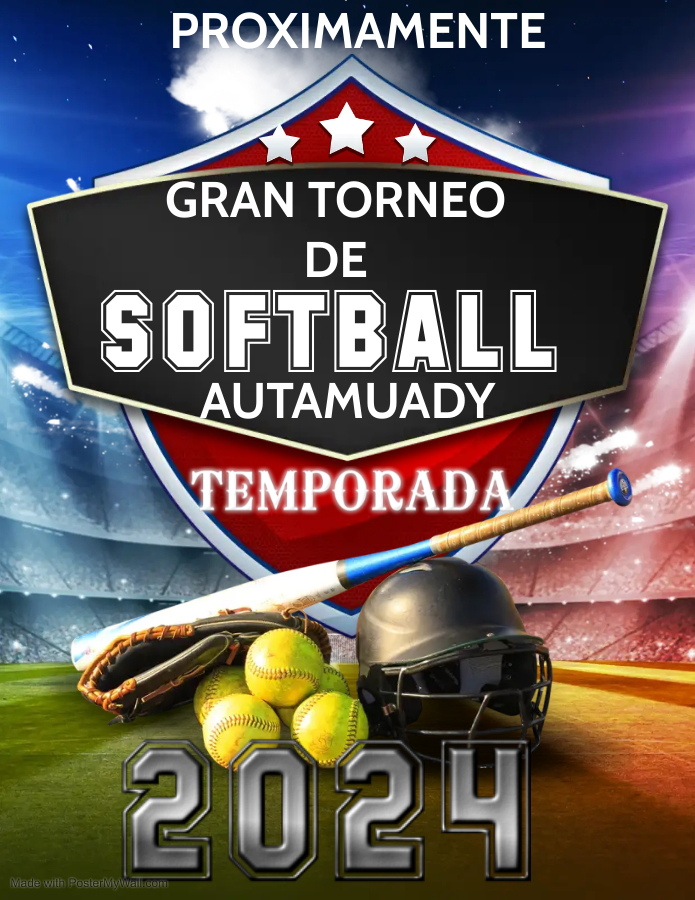 Red Softball Tournament Flyer Template - Hecho con PosterMyWall (3)