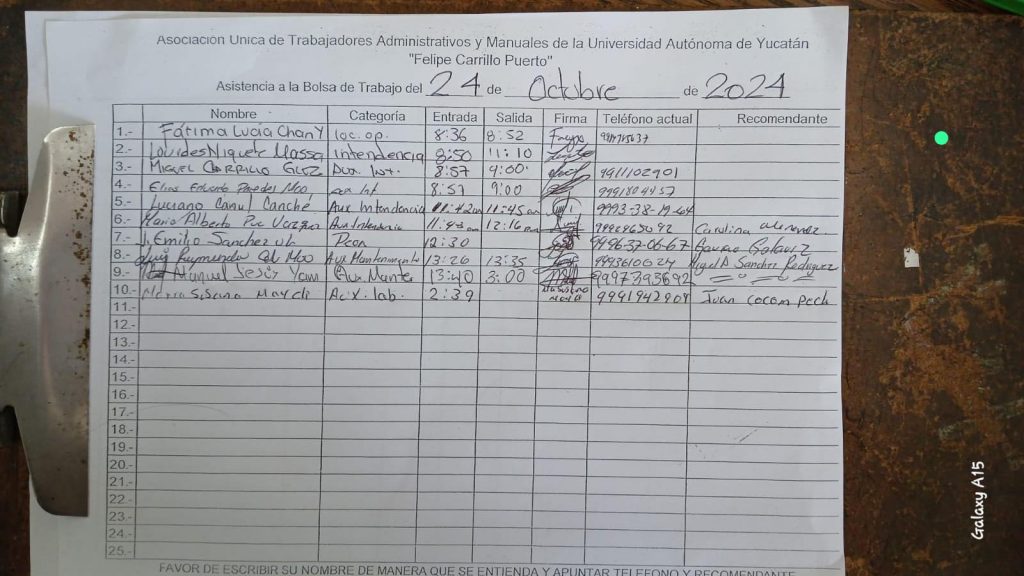 26 DE OCTUBRE FIRMA SUPLENTES