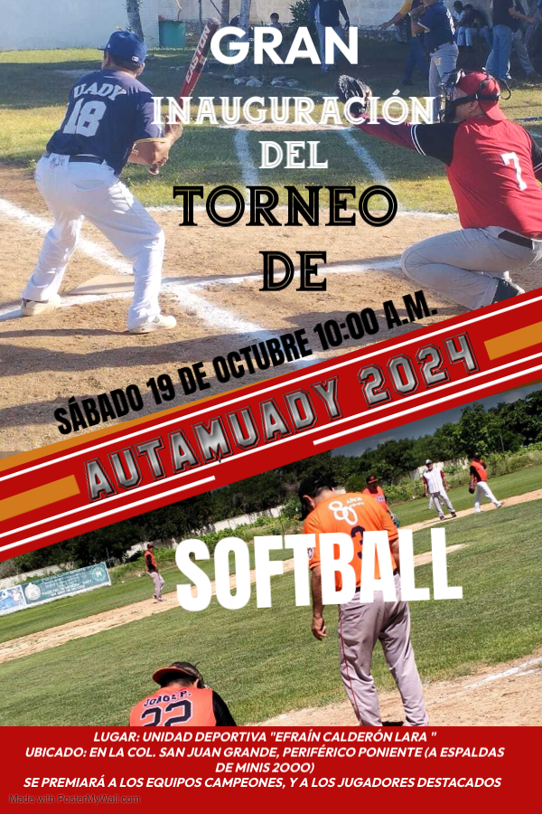 softball youth camp flyer template - Hecho con PosterMyWall (3)