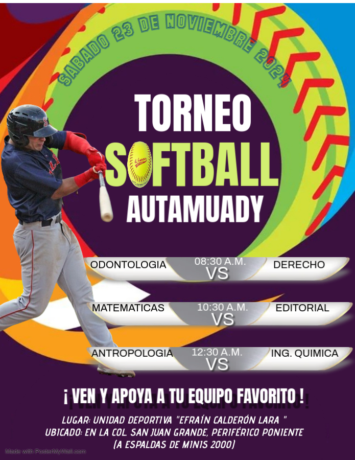 World softball day flyer - Hecho con PosterMyWall